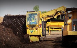 Volteadora de compost Volteadora de compost