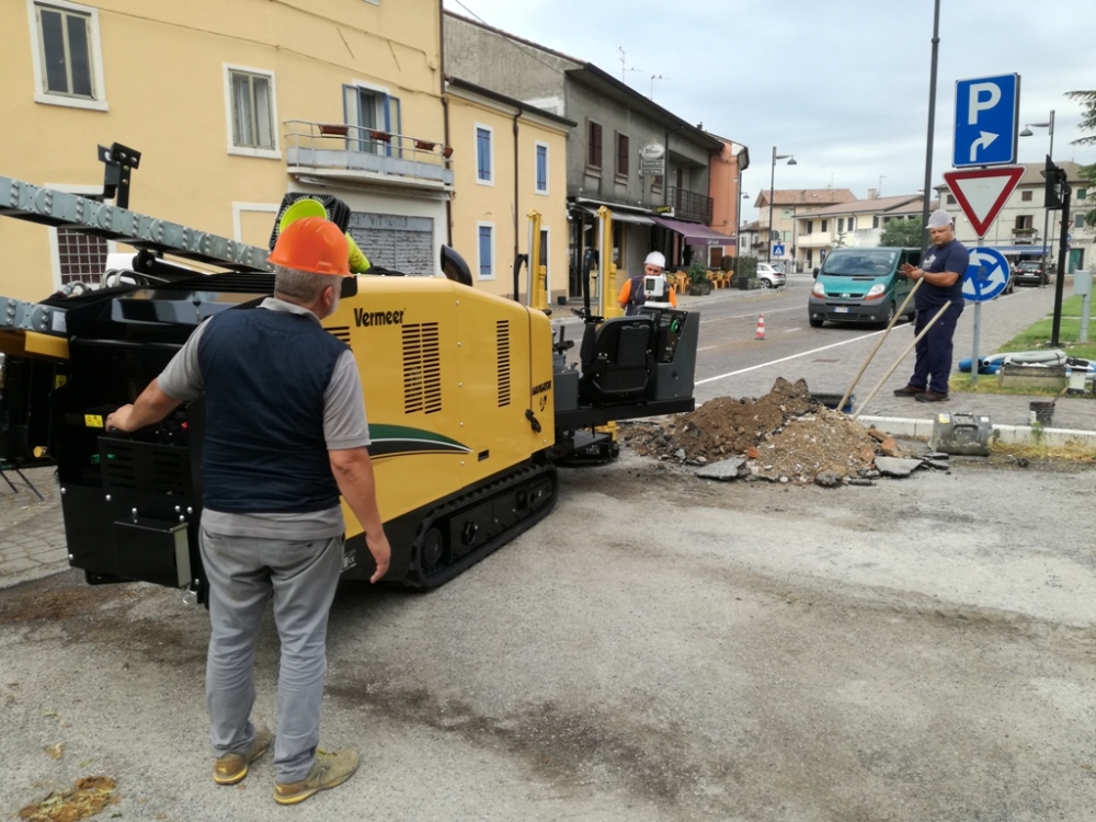 Perforadora Vermeer proyecto urbano